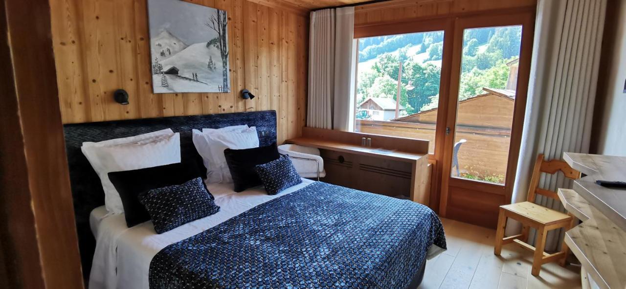 Hotel-Chalet Les Ecureuils Restaurant, Piscine, Garage Le Grand-Bornand Eksteriør billede