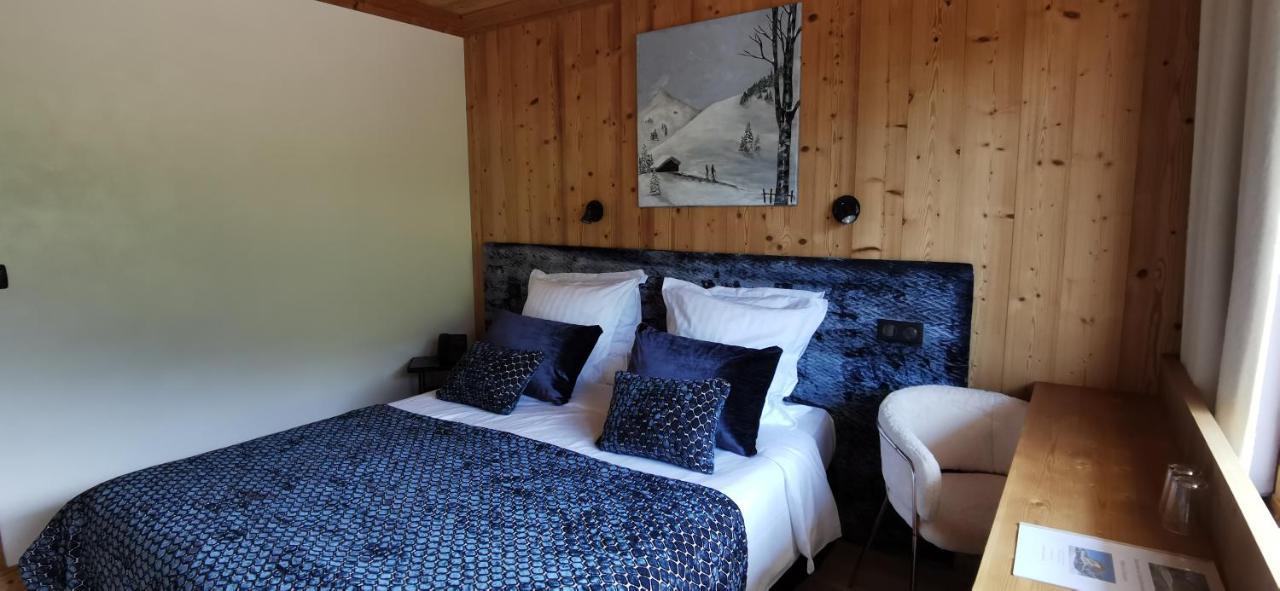 Hotel-Chalet Les Ecureuils Restaurant, Piscine, Garage Le Grand-Bornand Eksteriør billede