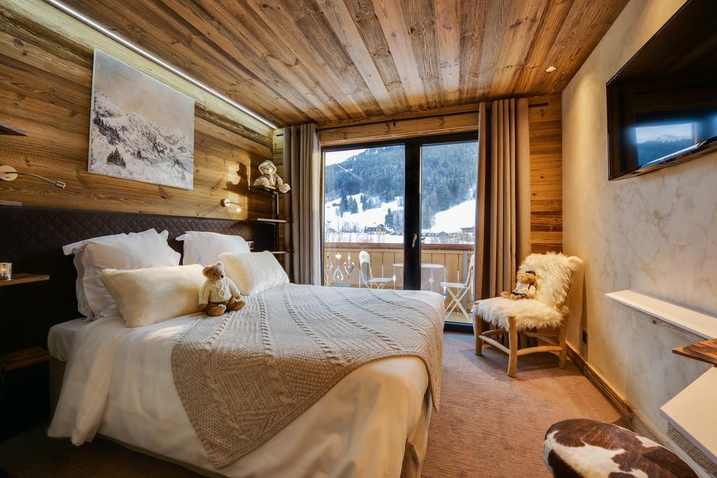 Hotel-Chalet Les Ecureuils Restaurant, Piscine, Garage Le Grand-Bornand Eksteriør billede